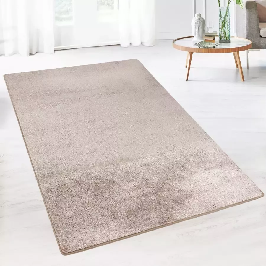 Karat Vloerkleed Tapijt Sundae Beige 100 x 300 cm