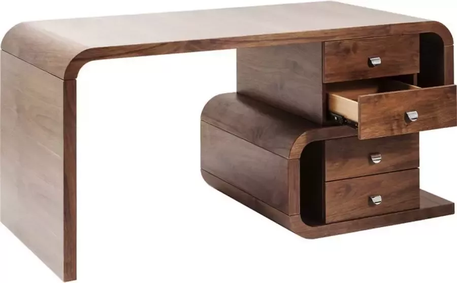 Kare Design Bureau walnoothout 150x70cm van meubelontwerper Andreas Weber