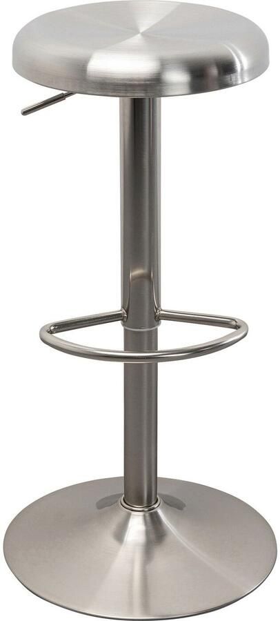 Kare Design Barkruk Kalea zilver