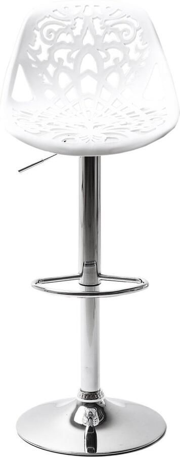 Kare Design Barstoel Ornament Wit 85x44 5x50 - Foto 2