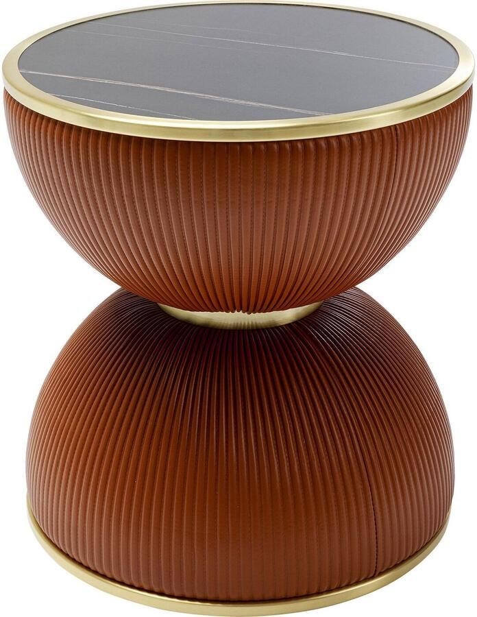 Kare Design Bijzettafel Endless Vegas Orange 47cm