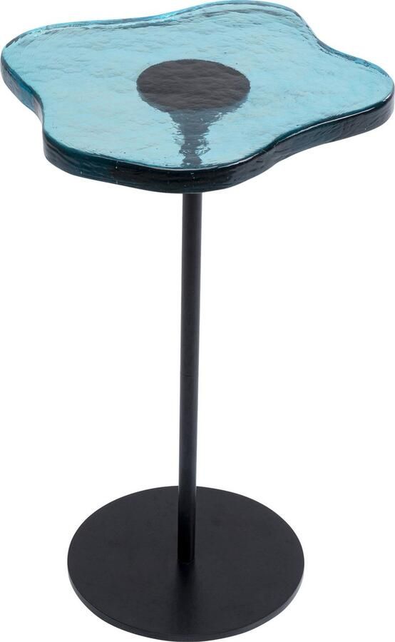 Kare Design Bijzettafel Lava Blue 30cm