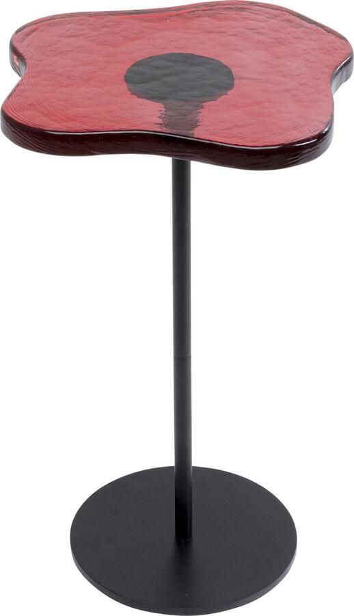 Kare Design Bijzettafel Lava Red 30cm