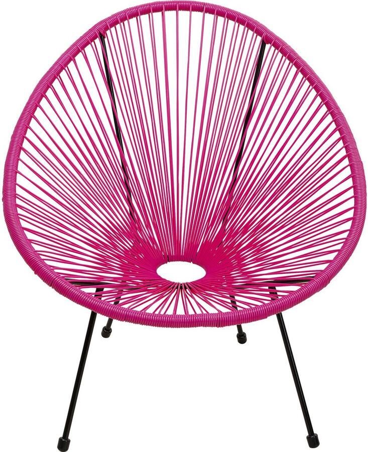 Kare Design Tuinfauteuil Acapulco roze