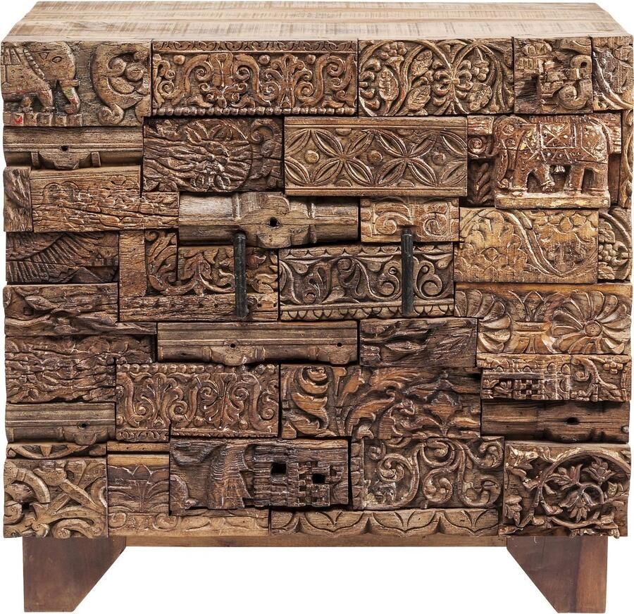 Kare Design Kare Dressoir Shanti Surprise Puzzle Nature Small