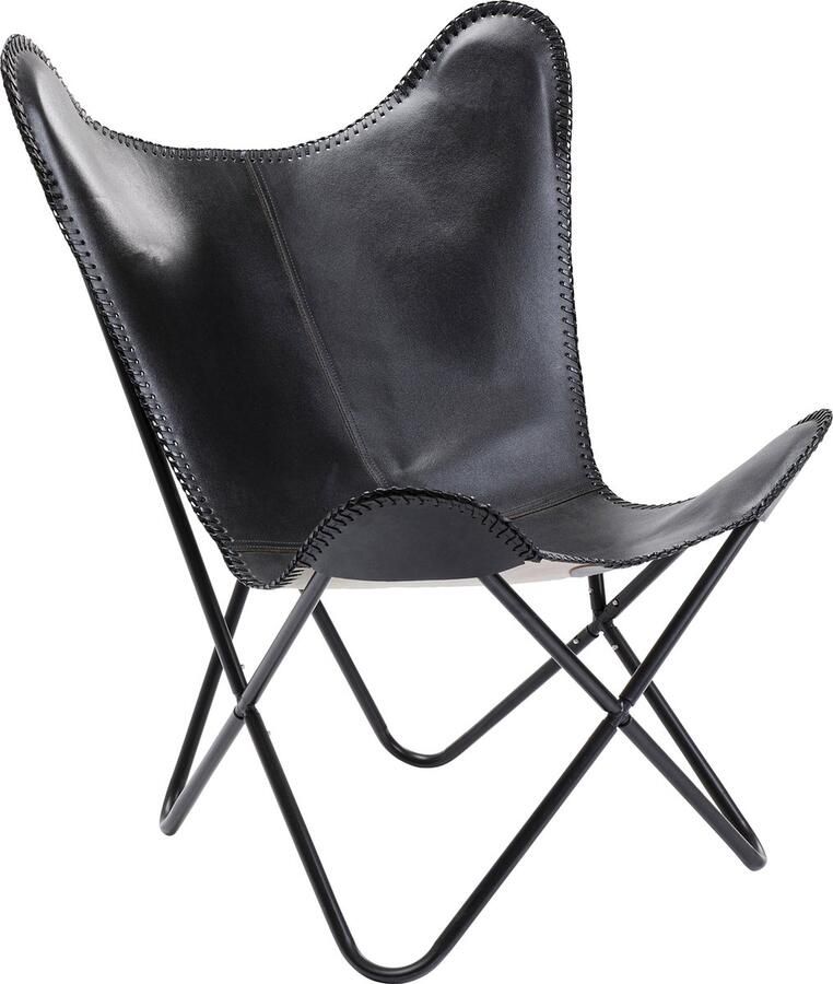 Kare Design Kare Fauteuil California Leather Black