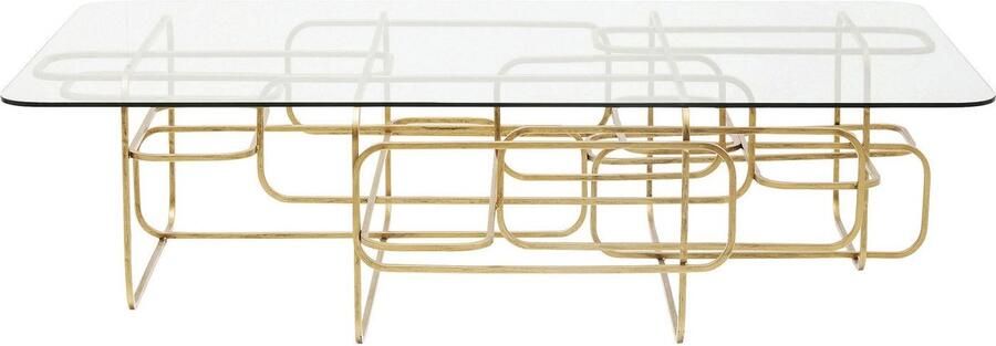 Kare Design Kare Salontafel Meander Gold