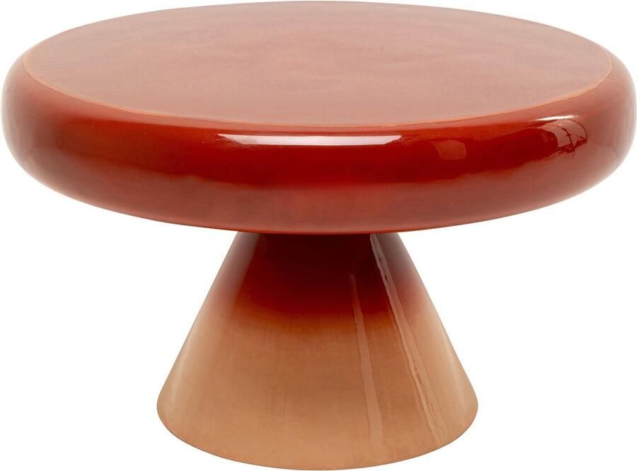 Kare Design Salontafel Rici Ø60cm rood