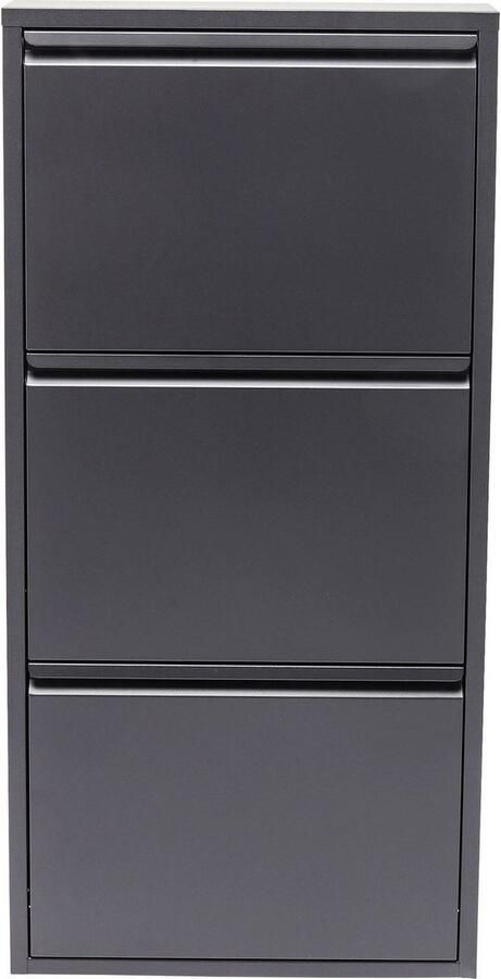 Kare Design Schoenenkast Caruso 3 Anthracite (MO)
