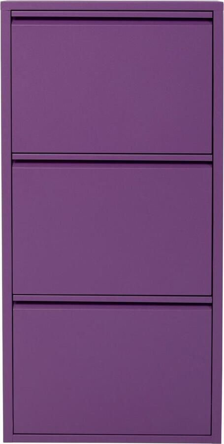 Kare Design Schoenenkast Caruso 3 Purple (MO)