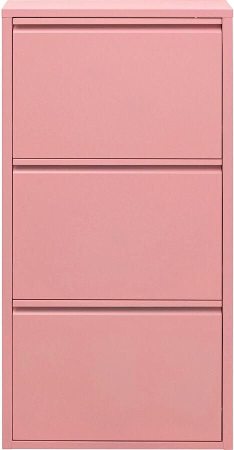 Kare Design Schoenenkast Caruso roze 3 laden - Foto 2