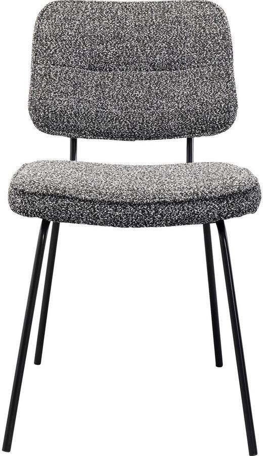 Kare Design Stoel Orelie zwart en wit