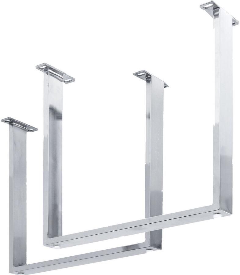 Kare Design Tafelvoet Tavola chroom (2 Set)