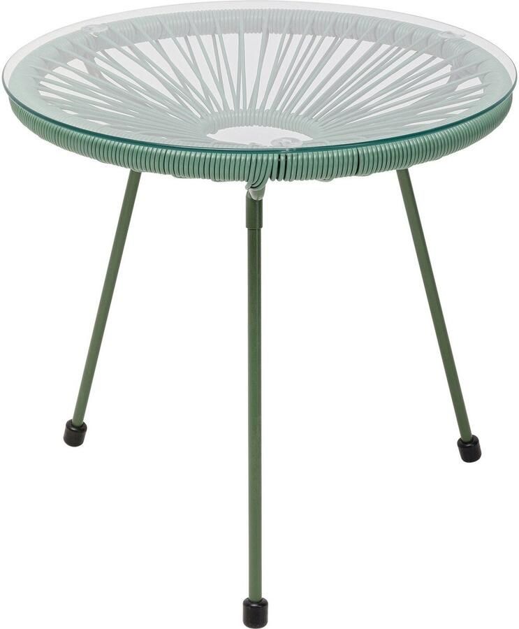 Kare Design Tuin Bijzettafel Acapulco Mono groen