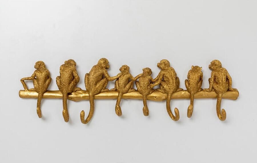 Kare Design Kare Wandkapstok Monkey Hook 70cm