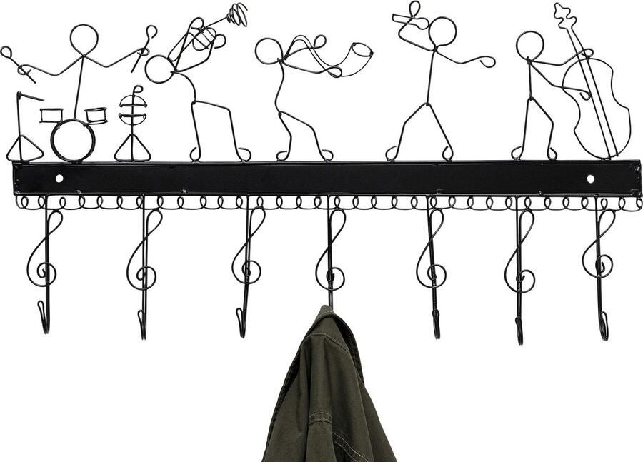 Kare Design Kare Wandkapstok Wire Music Band 62cm