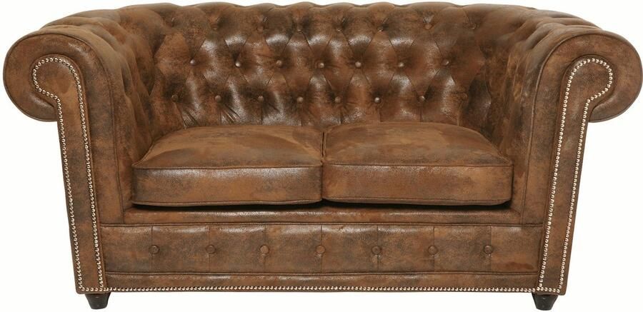 Kare Design Sofa 2-Zits Oxford Vintage Rivet