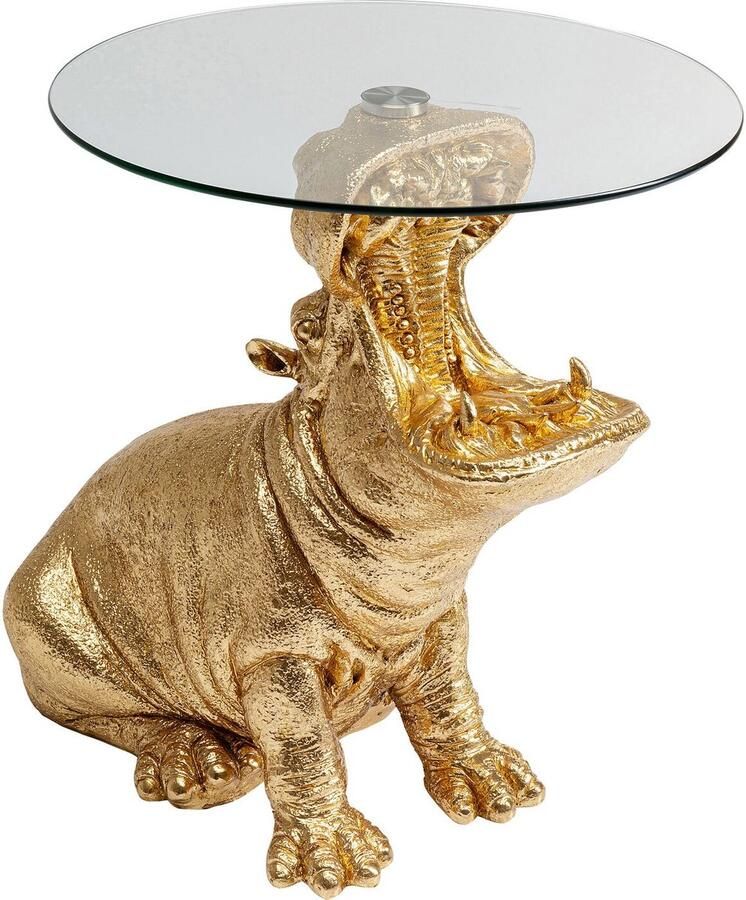 Kare Design Bijzettafel Sitting Rhino Ø48cm