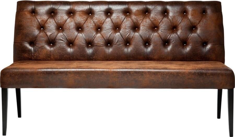 Kare Eetkamerbank Econo Buttons Vintage 162 cm