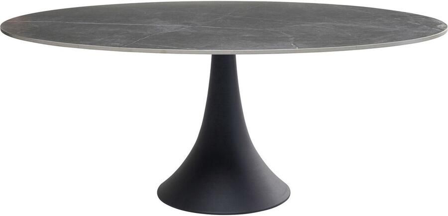 Kare Eettafel Grande Possibilita Black 180x120 cm