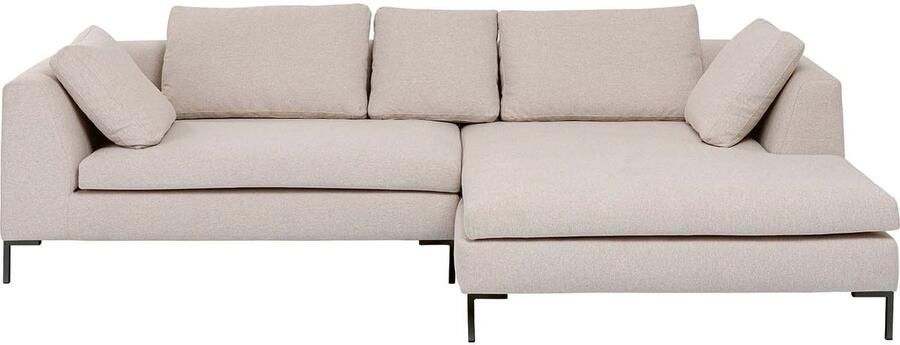 Kare Hoekbank Gianni Rechts Creme