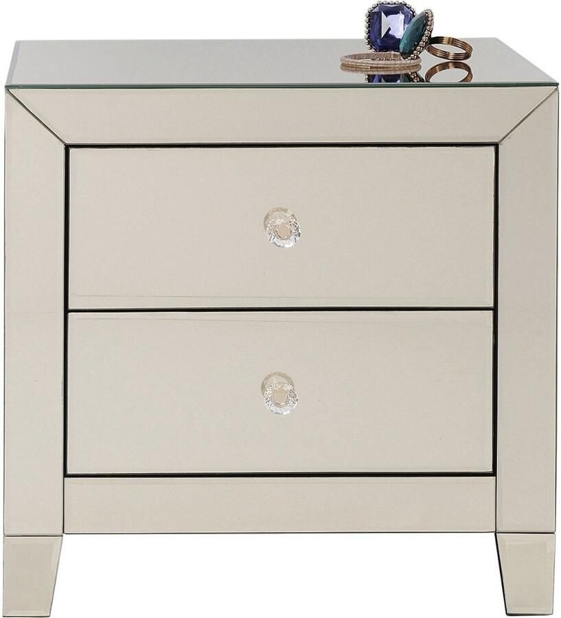 Kare Nachtkastje Luxury Champagne