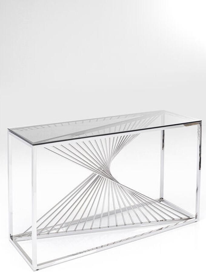 Kare Design Laser console zilver 120x40cm