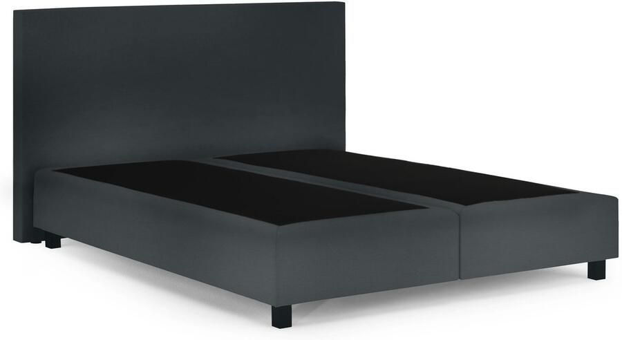 Karlsson Boxspring Tunn zonder matras 140 x 200 cm anthracite
