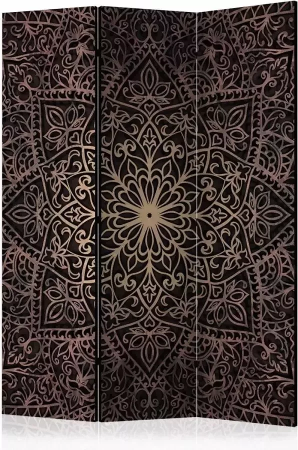 Karo-art Vouwscherm Royal Finesse 135x172cm gemonteerd geleverd (kamerscherm) dubbelzijdig geprint