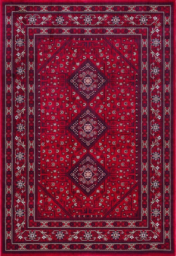 Karpet24 Klassiek Perzisch Tapijt Oosters Vloerkleed in Rijke Rood- -120 x 170 cm - Foto 2