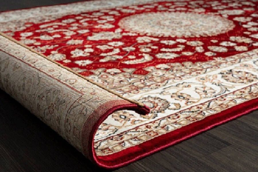 Karpet24 Laagpolig Perzisch motief Vloerkleed Rood-280x380 cm - Foto 2