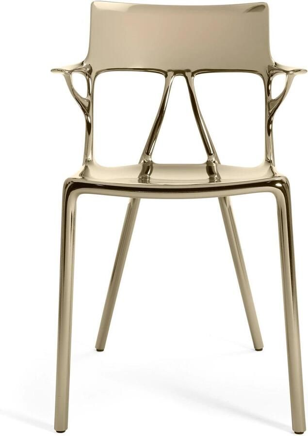 Kartell A.I. Eetkamerstoel Metallic Brons