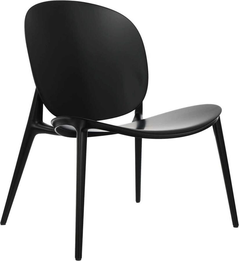 Kartell Be Bop Fauteuil Zwart