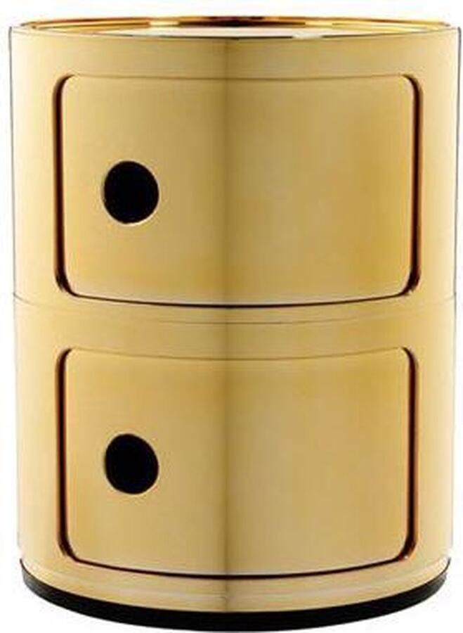 Kartell Bijzettafel Componibili Small Goud