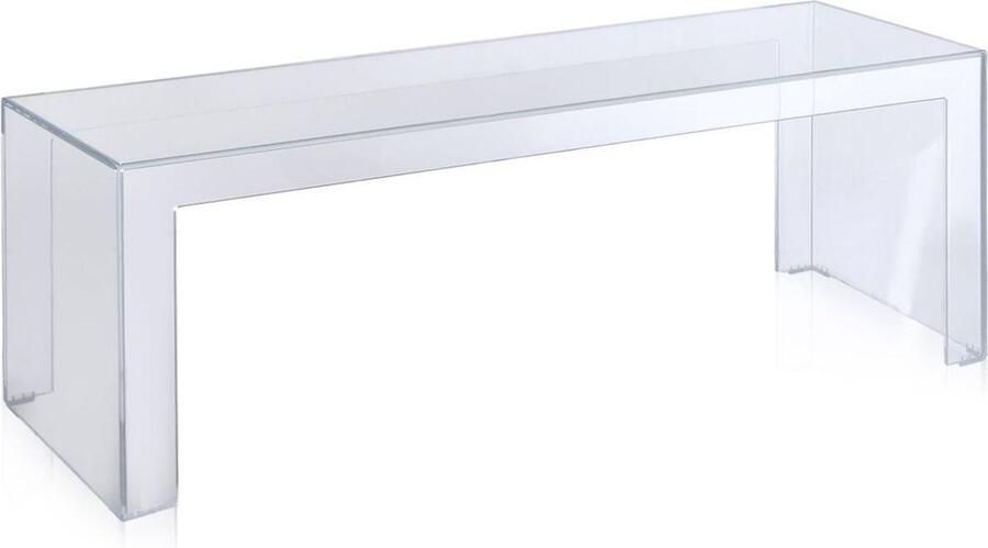 Kartell Invisible Rechthoekige Salontafel Transparant