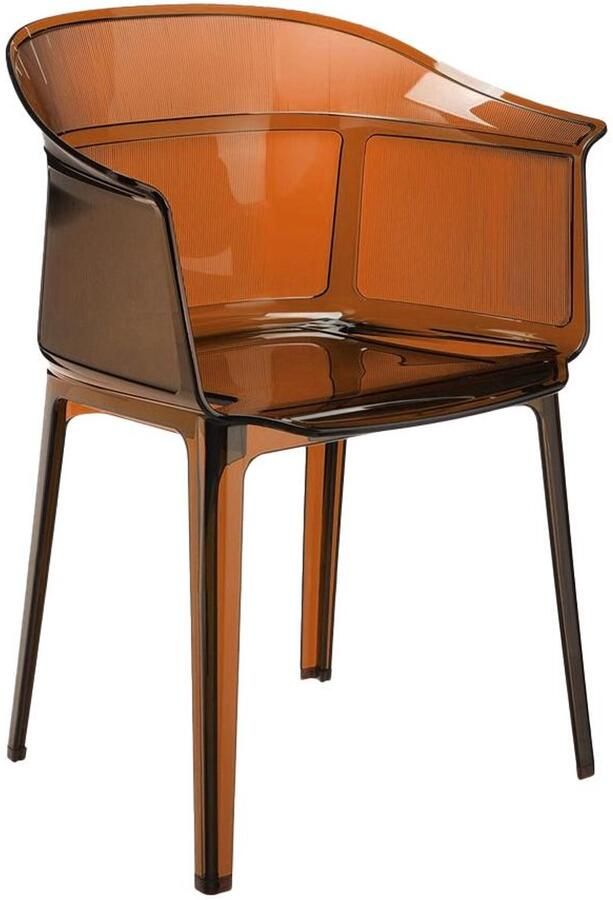 Kartell Papyrus Eetkamerstoel Amber