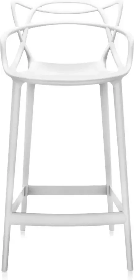 Kartell Masters Barkruk Wit 75cm