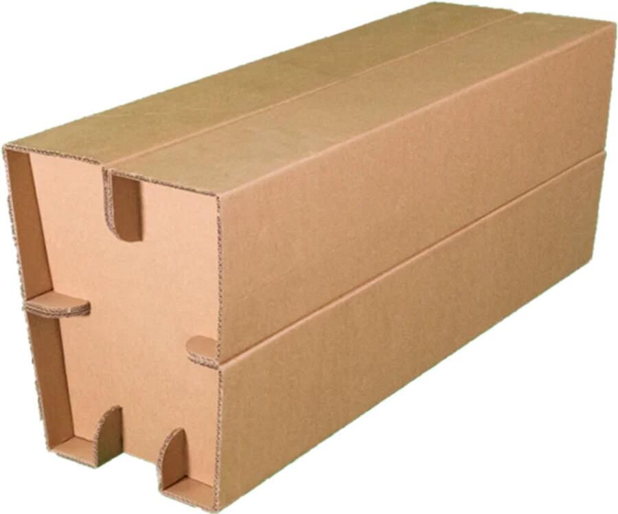 Kartent Kartonnen Kruk Bank Kartonnen meubel Kartonnen bankje 35x85x41 cm 100% recyclebaar Hobbykarton