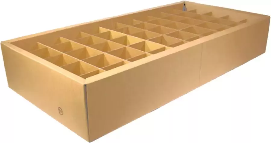 KarTent Kartonnen bedframe 120 x 200 cm (matrasmaat) Tweepersoonsbed 100% recyclebaar