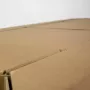KarTent Kartonnen uitvouwbed 180 x 200 cm Opklapbaar bed Vouwbed Kartonnen meubels Met omranding 100% recyclebaar Logeerbed - Thumbnail 1