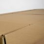 KarTent Kartonnen uitvouwbed 80 x 200 cm Opklapbaar bed Vouwbed Kartonnen meubels Met omranding 100% recyclebaar Logeerbed - Thumbnail 2