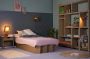 KarTent Kartonnen uitvouwbed 90 x 200 cm Opklapbaar bed Vouwbed Kartonnen meubels Met omranding 100% recyclebaar Logeerbed - Thumbnail 3