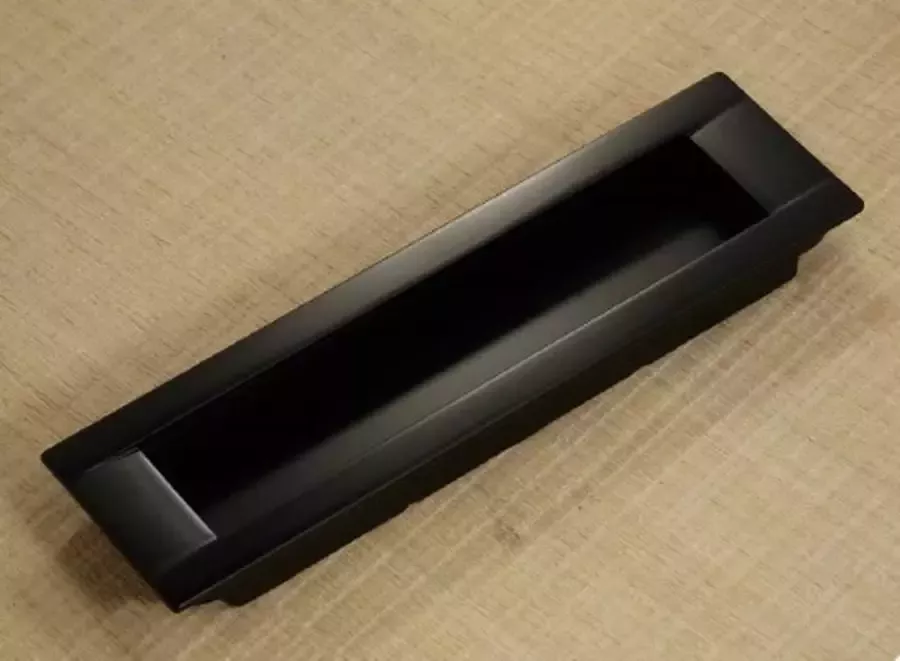 Kastenman Schuifdeurgreep ZWART schuifdeurkom ladegreep ladekom H012