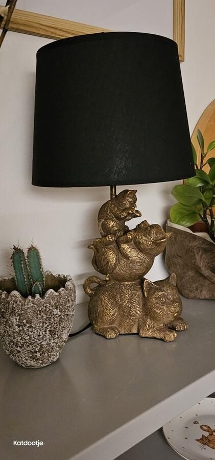Katdootje Lamp Kattenfamilie