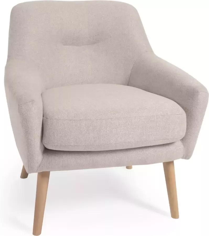 Kave Home Candela fauteuil in beige - Foto 2