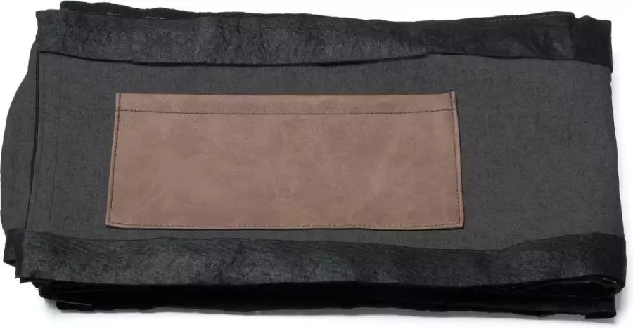 Kave Home Dyla bedhoes in zwart voor een matras van 160 x 200 cm