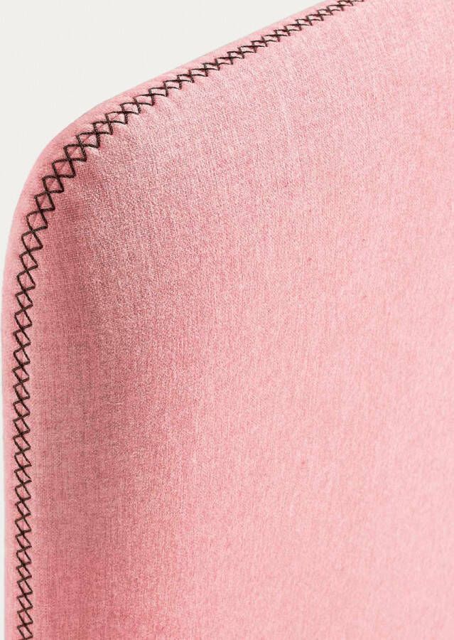 Kave Home Dyla bedhoes voor een matras van 90 x 190 cm in roze - Foto 1