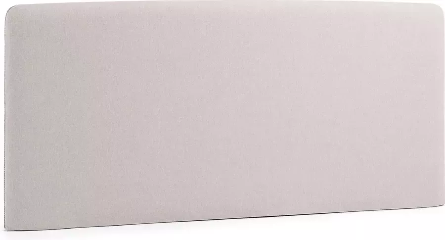 Kave Home Dyla hoofdbord met afneembare hoes in beige voor bedden van 150 cm - Foto 1
