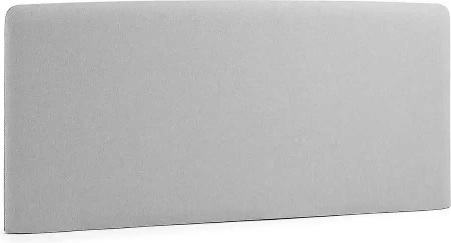 Kave Home Dyla hoofdbord met afneembare hoes in grijs voor bedden van 150 cm - Foto 1