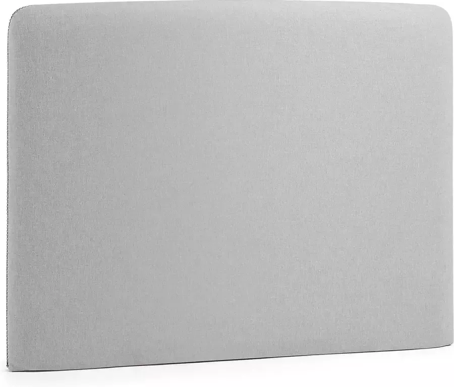 Kave Home Dyla hoofdbord met afneembare hoes in grijs voor bedden van 90 cm - Foto 1